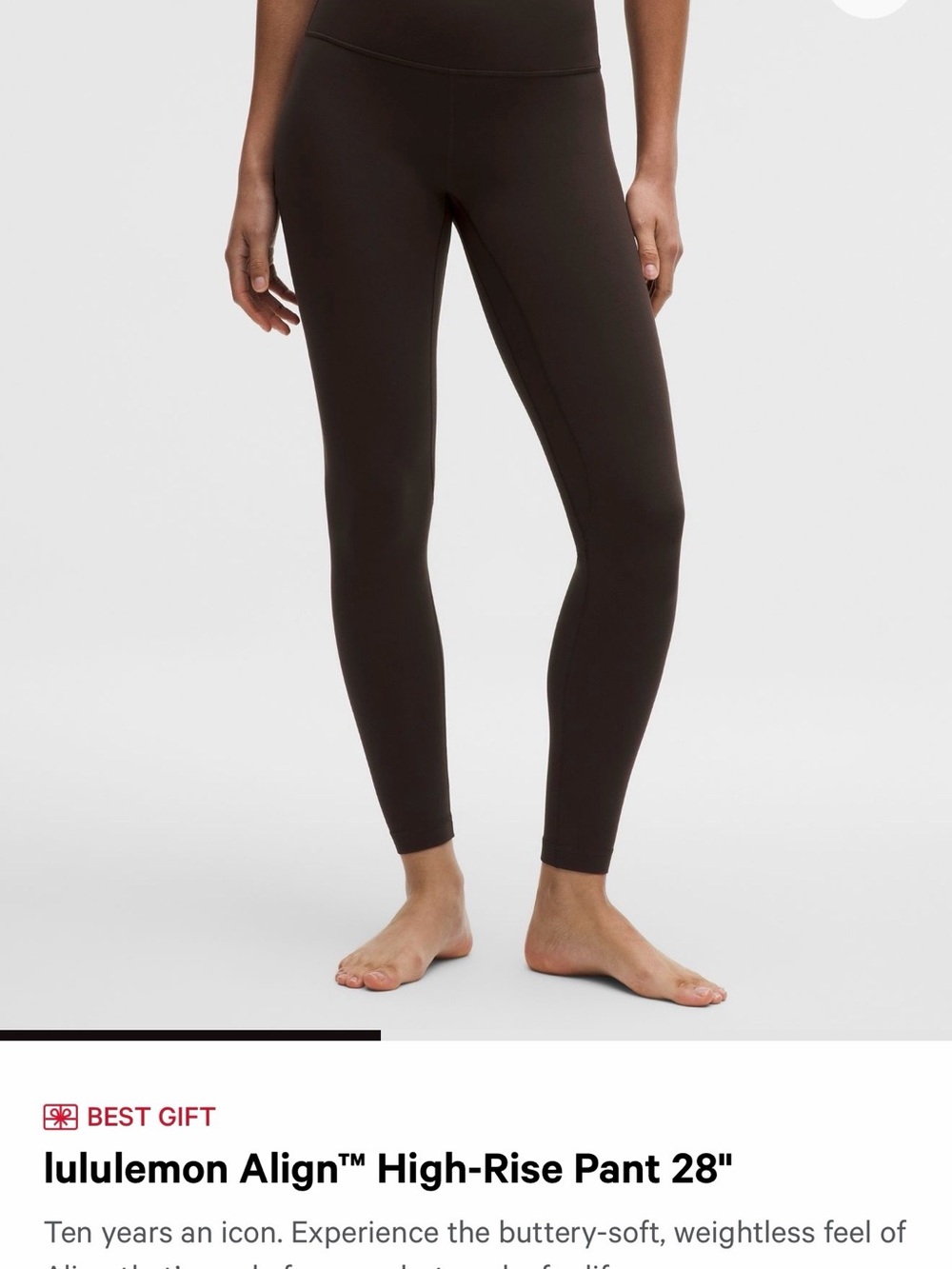 lululemon Align High-Rise Leggings - espresso